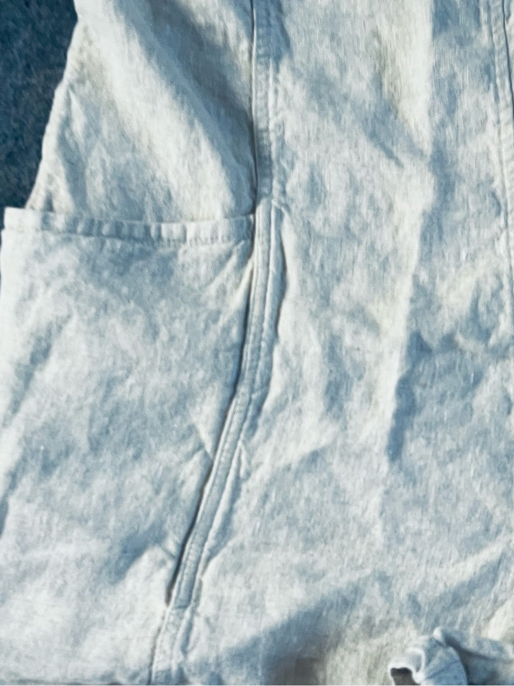 Athleta Natural V-Neck Linen Romper - Picture 5 of 7